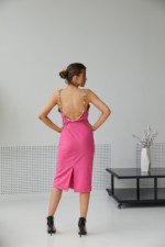 Летнее Платье Mila Nova Ф-152 малина — изображение 3