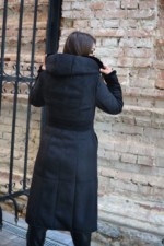 Зимняя дубленка Mila Nova Б-13н черная — изображение 4