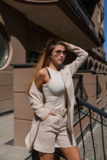 Літній костюм Mila Nova J-20 бежевий - Зображення 5