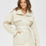 Демисезонная куртка Mila Nova К-191 молоко