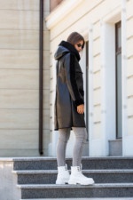 Зимняя Дубленка Mila Nova Д-159 кап черная — изображение 4