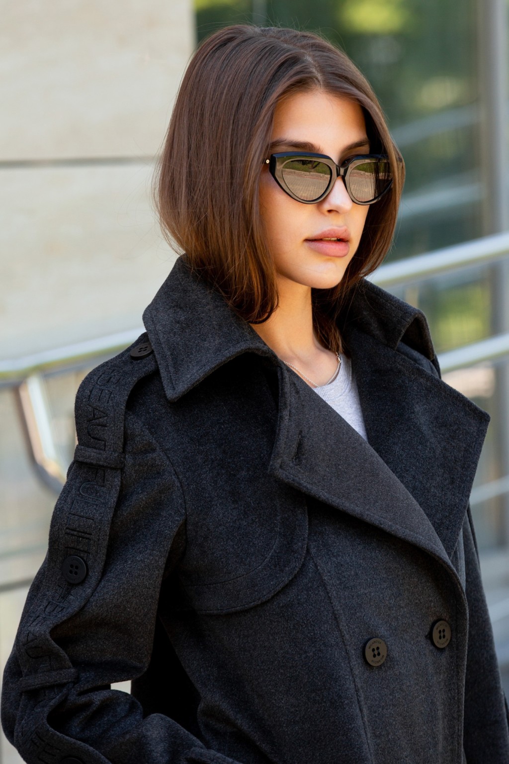 Демисезонное пальто Mila Nova ПВ-93 графит — изображение 6