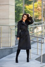 Демисезонное пальто Mila Nova ПВ-93 графит