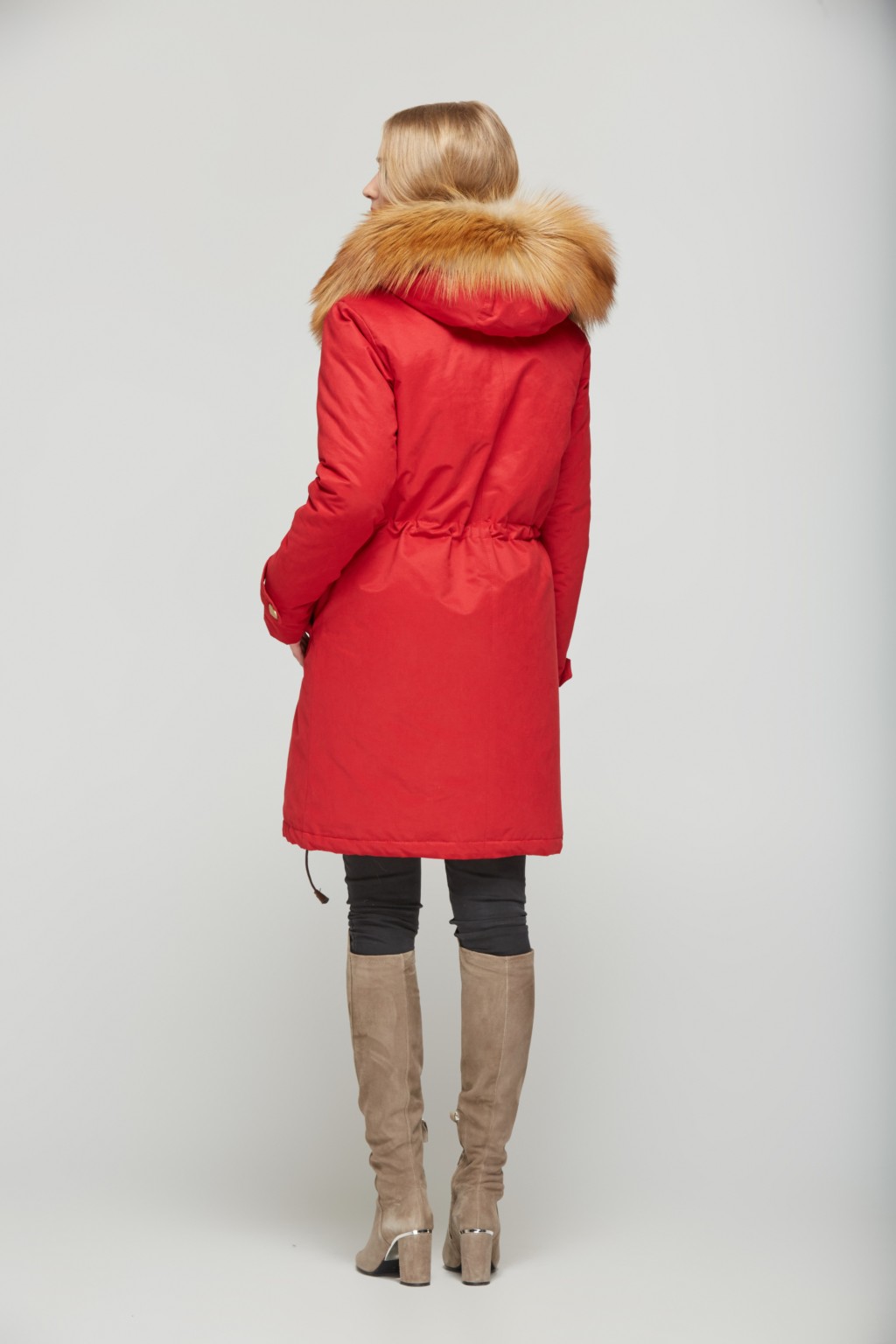 Парка П-23 красный+рыжий — изображение 7