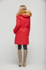 Парка П-23 красный+рыжий — изображение 7