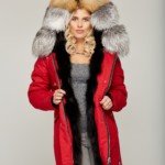 Зимняя парка Mila Nova П-46 Красная