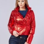 Демисезонная куртка Mila Nova К-74 красная