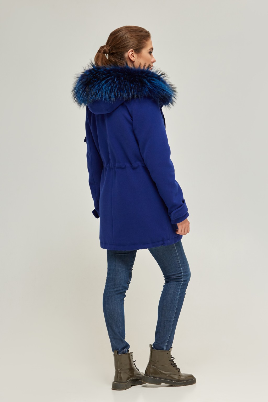 Зимняя парка Mila Nova П-52 электрик — изображение 5