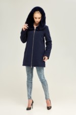 Зимнее пальто Mila Nova ПВ-74 синий — изображение 2