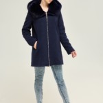 Зимнее пальто Mila Nova ПВ-74 синий