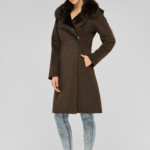 Зимняя дубленка Mila Nova Д-61 шоколад