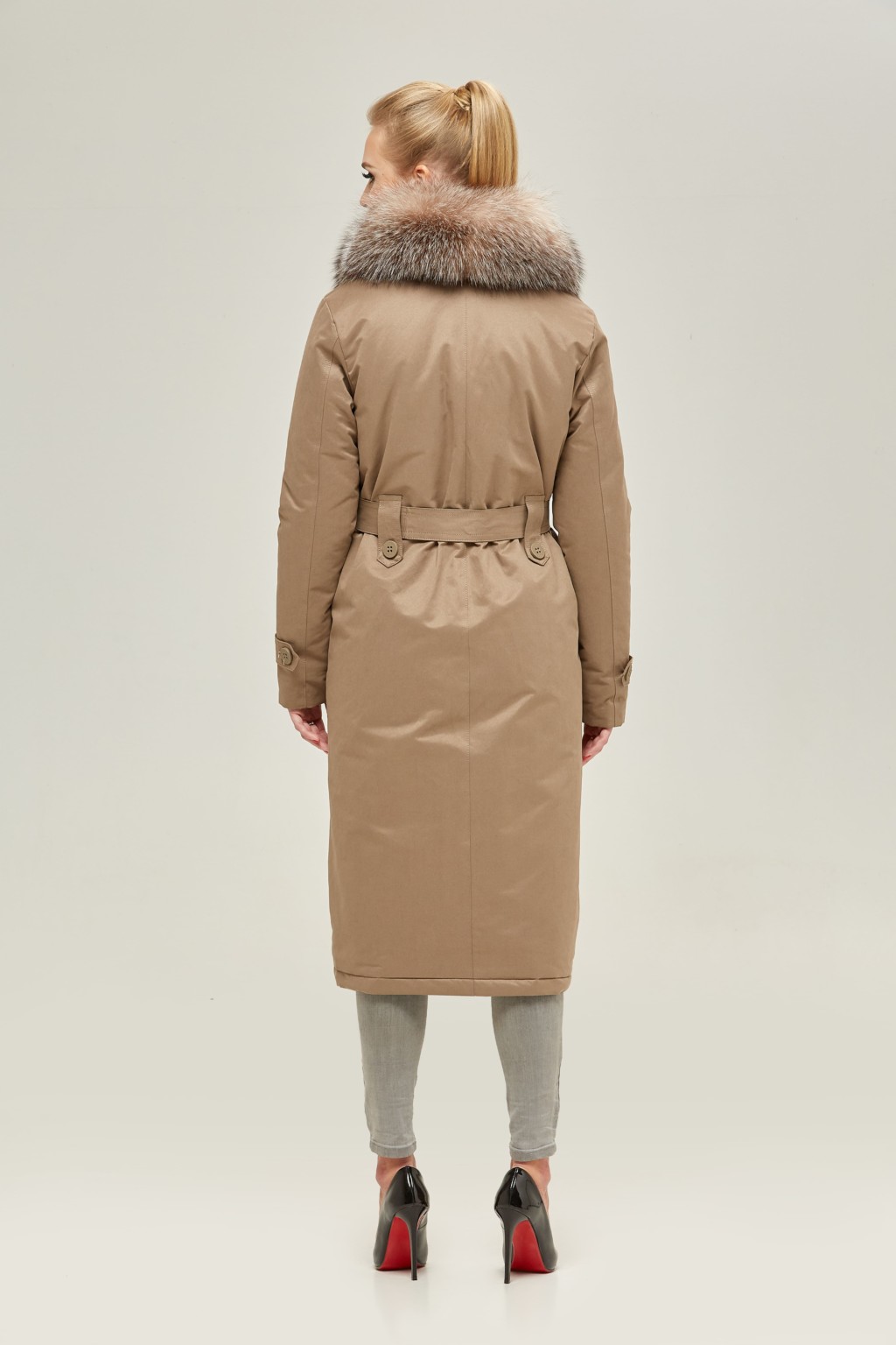 Зимнее пальто Mila Nova П-86д капучино — изображение 2