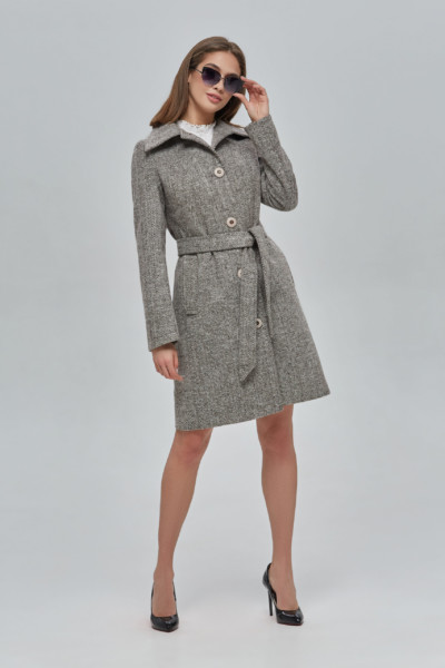 Демисезонное пальто Mila Nova ПВ-90 бежевое