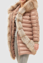 Зимняя парка Mila Nova П-88 капучино — изображение 5