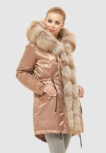 Зимняя парка Mila Nova П-88 капучино — изображение 2