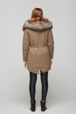 Зимняя парка Mila Nova П-17 капучино — изображение 6