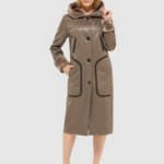 Зимняя дубленка Mila Nova Д-147 капучино