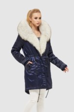 Зимняя парка Mila Nova П-93 синий — изображение 2