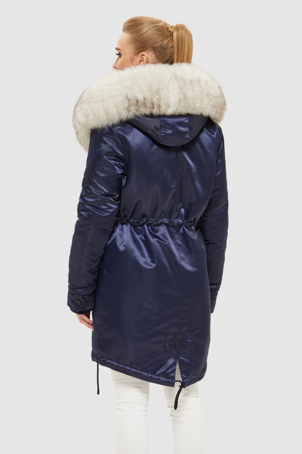 Зимняя парка Mila Nova П-93 синий — изображение 5
