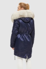 Зимняя парка Mila Nova П-93 синий — изображение 5
