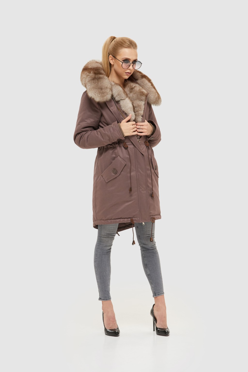 Зимняя парка Mila Nova П-94 фреза — изображение 5