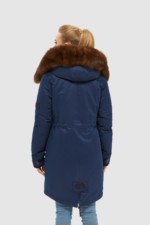 Зимняя парка Mila Nova П-94 синий — изображение 5