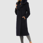 Зимнее пальто Mila Nova ПВ-97 синее