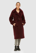 Зимнее пальто Mila Nova ПВ-94 бордо