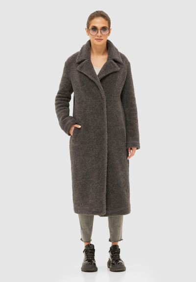Зимнее пальто Mila Nova ПВ-86 серый