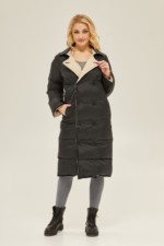 Зимний плащ Mila Nova ПВ-132 бежевый — изображение 3