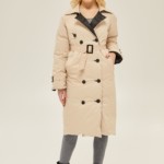 Зимний плащ Mila Nova ПВ-132 бежевый