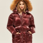 Зимняя куртка Mila Nova К-128 бордо