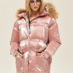 Зимняя куртка Mila Nova К-128 розовая