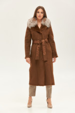 Зимняя дубленка Mila Nova Д-173 рыжая