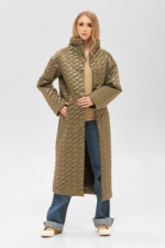 Зимнее пальто Mila Nova ПВ-199 хаки — изображение 3