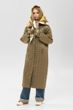 Зимнее пальто Mila Nova ПВ-199 хаки
