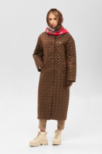Зимнее пальто Mila Nova ПВ-199 шоколад — изображение 2