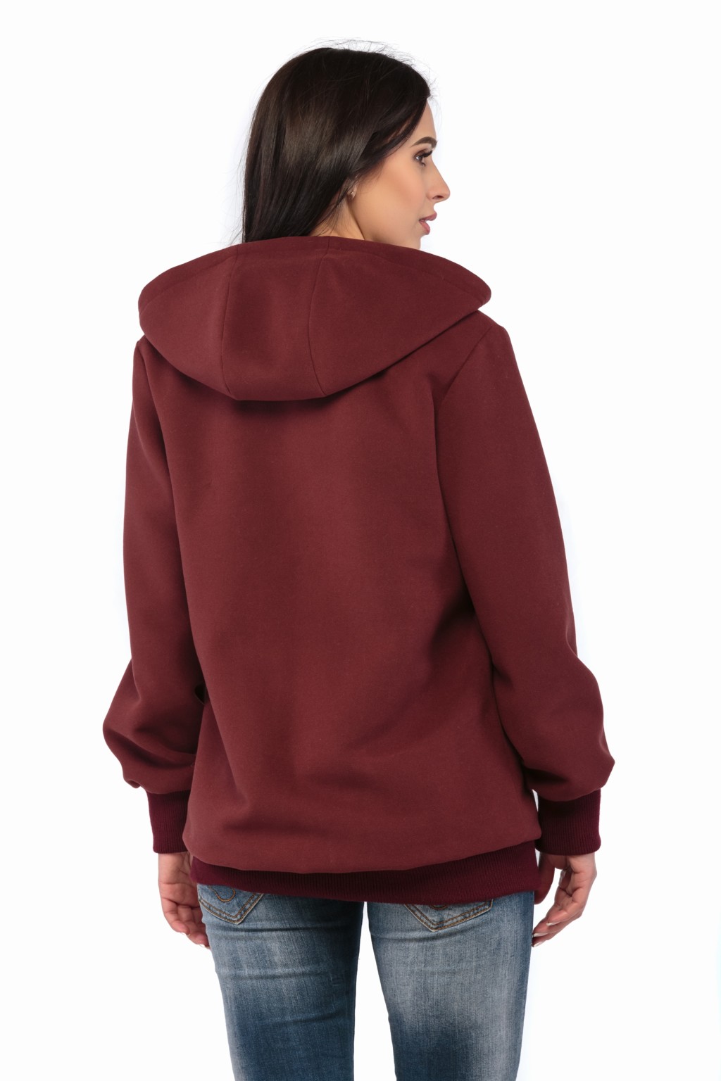 Демисезонная куртка Mila Nova КВ-16 бордо — изображение 2