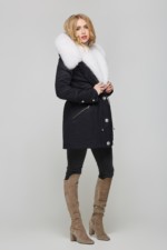 Зимняя парка Mila Nova П-28 черный — изображение 2