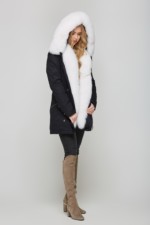 Зимняя парка Mila Nova П-28 черный — изображение 3