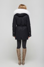 Зимняя парка Mila Nova П-28 черный — изображение 4