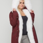 Зимняя парка Mila Nova П-28 бордо