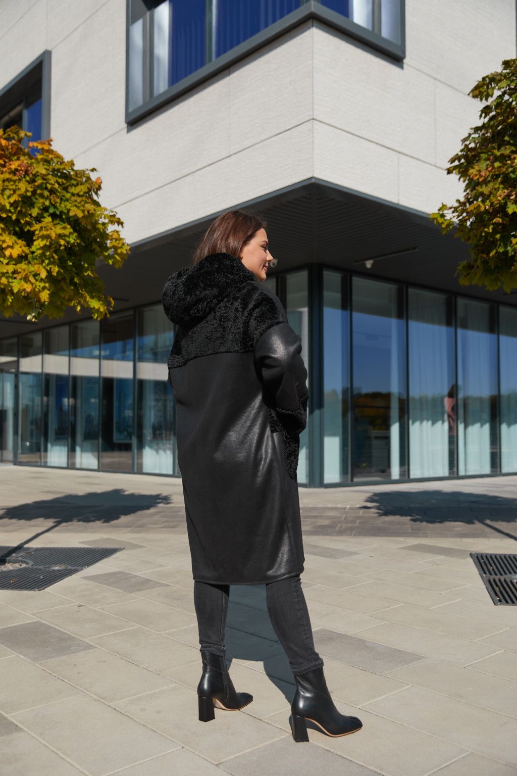 Дубленка Д-187 черный — изображение 4