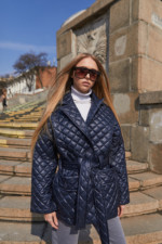 Демісезонна Куртка Mila Nova К-201 синя