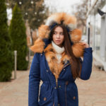 Зимняя парка Mila Nova П-16ех синяя