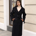 Демисезонное пальто Mila Nova ПВ-93 черное