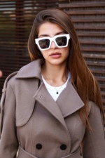 Демисезонное пальто Mila Nova ПВ-93 капучино — изображение 4