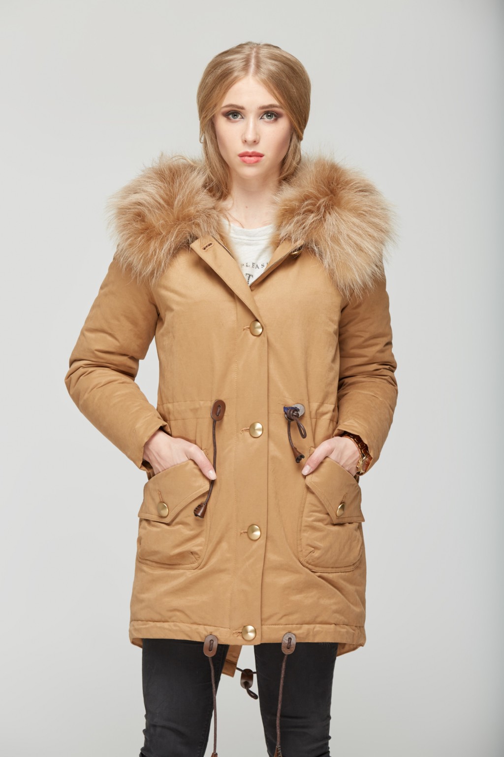 Зимняя парка Mila Nova П-17ех кемел — изображение 2