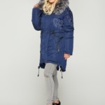 Зимняя парка Mila Nova К-7 синий