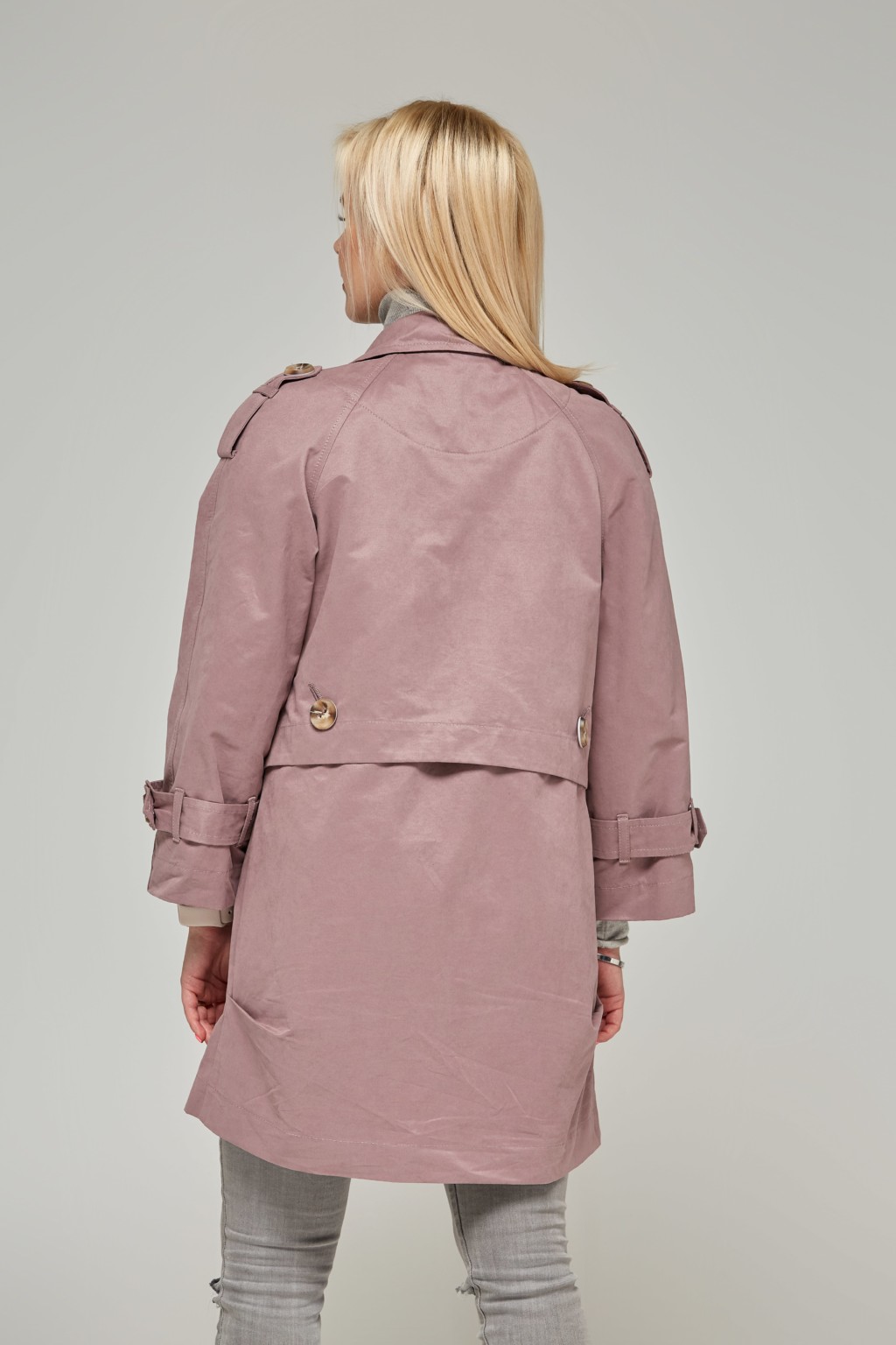 Демисезонный плащ Mila Nova Q-27 фреза — изображение 2